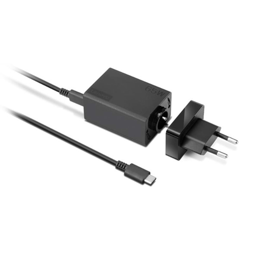 LENOVO 40AW0065EU USB-C 65W AC Seyahat Adaptörü