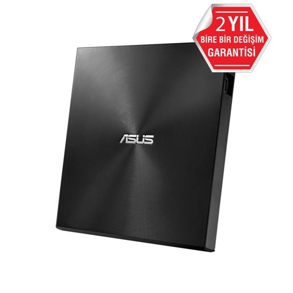 Asus Zendrive-U9m Sdrw-08U9m-U Harici İnce Dvd Yazıcı M-Disc Usb Type-C Ve Usb 2.0 Destekli Siyah