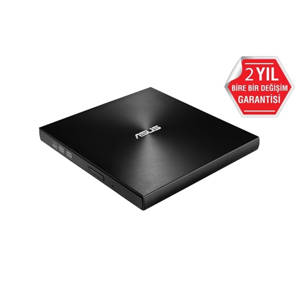 Asus Zendrive-U9m Sdrw-08U9m-U Harici İnce Dvd Yazıcı M-Disc Usb Type-C Ve Usb 2.0 Destekli Siyah