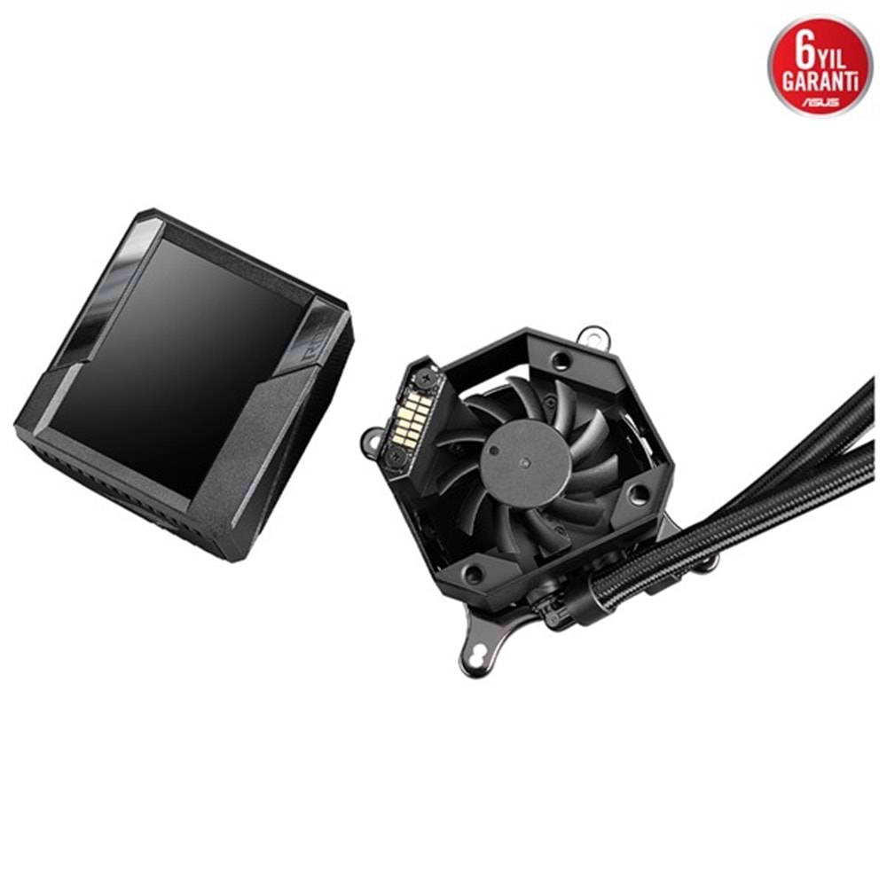 ASUS 240MM ROG RYUJIN OLED AURA SYNIC ARGB AM5-1700P SIVI SOĞUTMALI İŞLEMCİ FANI