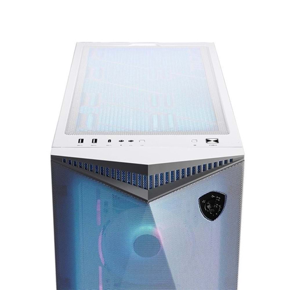 MSI MPG GUNGNIR 300R AIRFLOW 4-RGB FANLI GAMING MID-TOWER PC KASASI BEYAZ