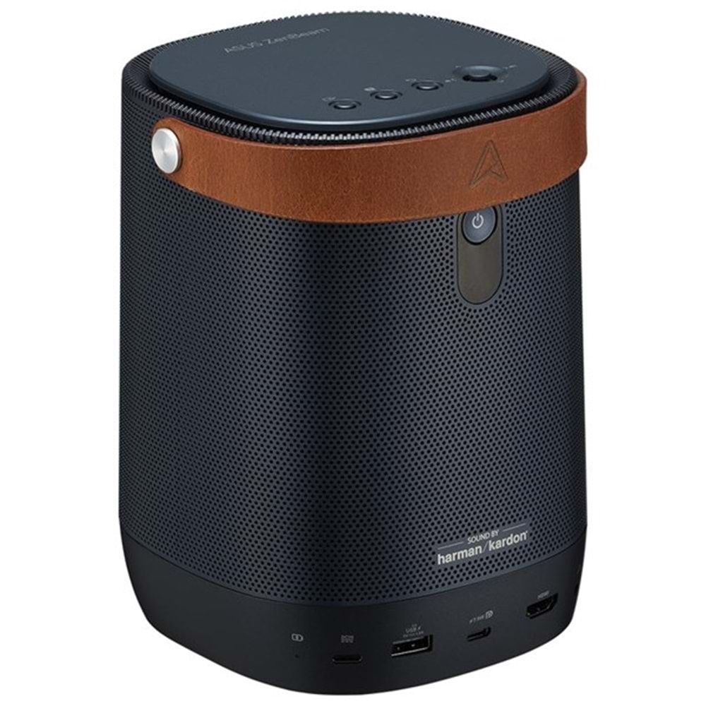 ASUS 960lümen ZENBEAM LATTE L2 SMART 1080P Harman Kardon Google Sertifikalı Androıd 10 Tv Box Dahili Batarya Taşınabılir Projeksiyon