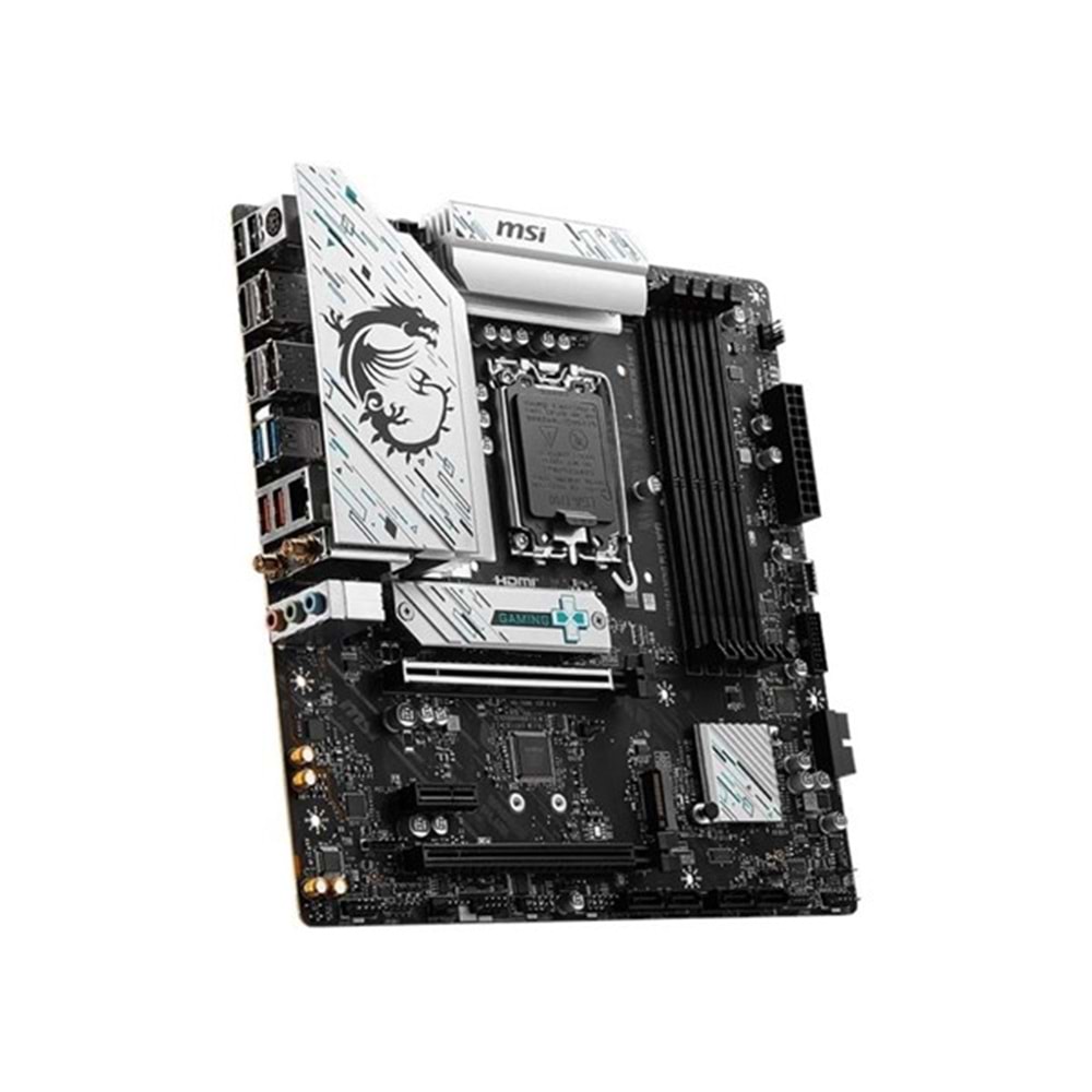 MSI B760M GAMING PLUS WIFI-6E DDR5 HDMI DP PCIE 4.0 1700p mATX