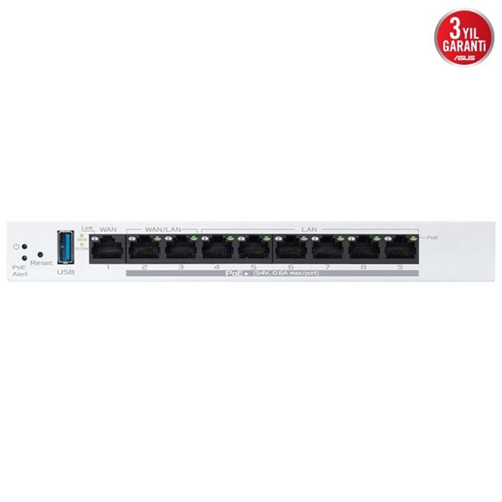 ASUS 8port EXPERTWIFI EBG19P GIGABIT POE VPN ROUTER