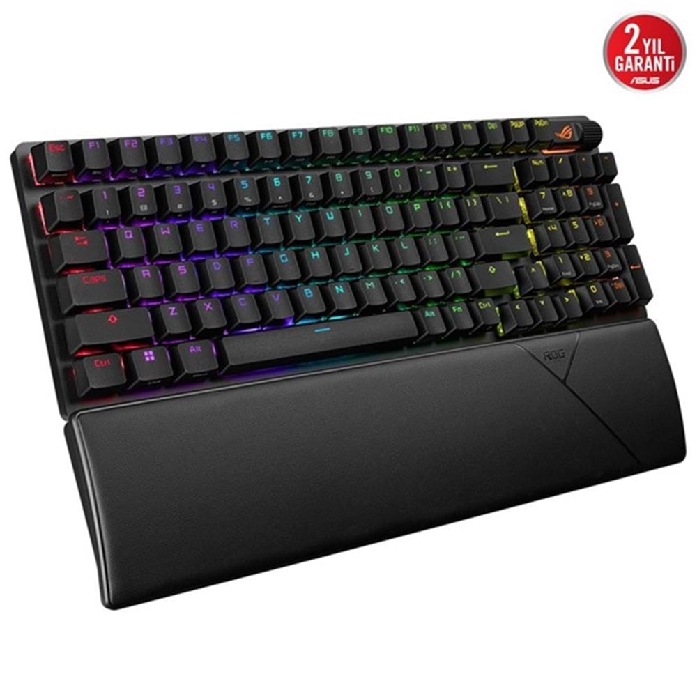 ASUS ROG STRIX 96 RX X902 Kablosuz Gaming Klavye Siyah