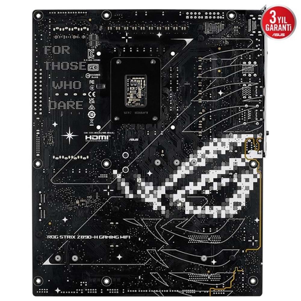 ASUS ROG STRIX Z890-H GAMING DDR5 HDMI-DP USBC PCIE 5.0 1851P ATX