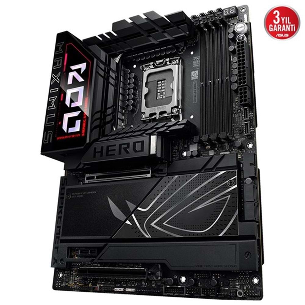ASUS ROG MAXIMUS Z890 HERO WIFI7 DDR5 HDMI-USBC PCIE 5.0 1851P ATX