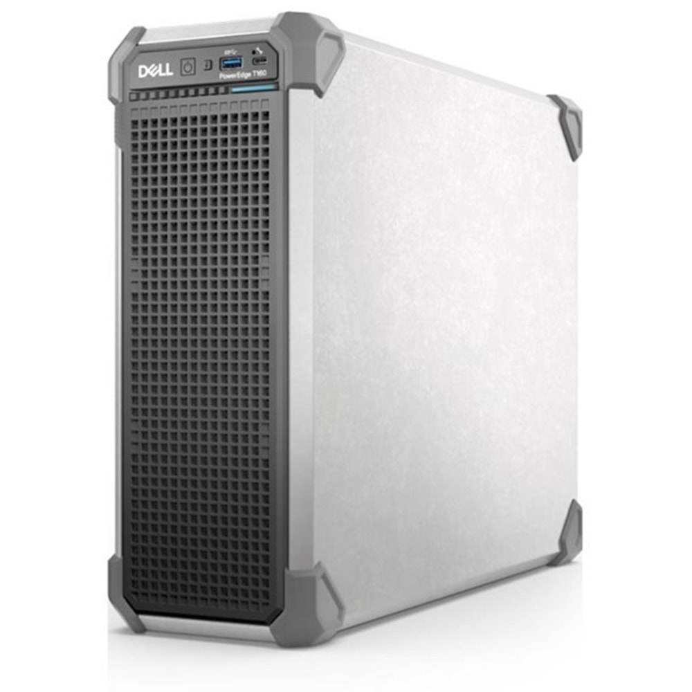DELL T160 PET160P1 E-2414-1X16B RAM-1X2TB SATA-Chassıs 3X3.5/Broadcom 5720 Dual Port 1Gb On-Board Lom/Perc H355/İdrac9 Basıc 16G/300W