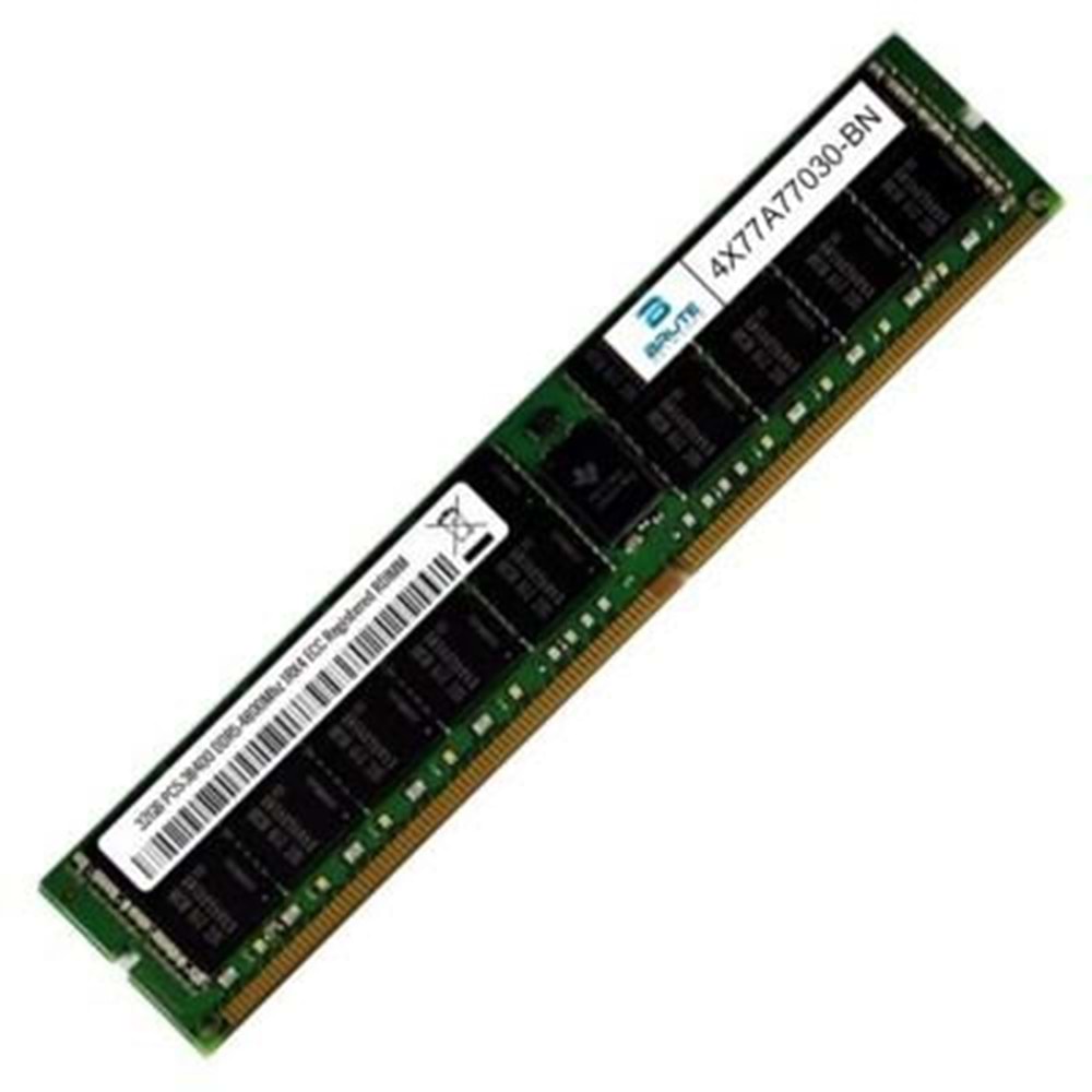 LENOVO 32GB TruDDR5 4800MHZ 1RX4 10X4 RDIMM SUNUCU RAM 4X77A77030 