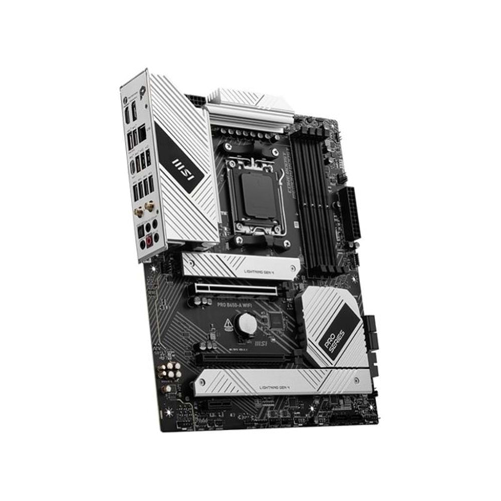 MSI PRO B650-A WIFI6E DDR5 HDMI-DP PCIE 4.0 AM5 ATX