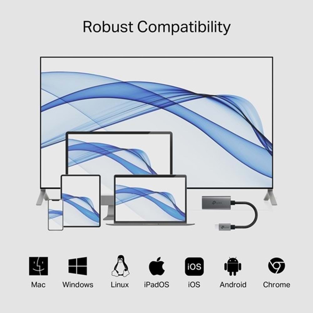 TP-LINK UA520C USB Type-C to HDMI Adaptör 4K 60HZ