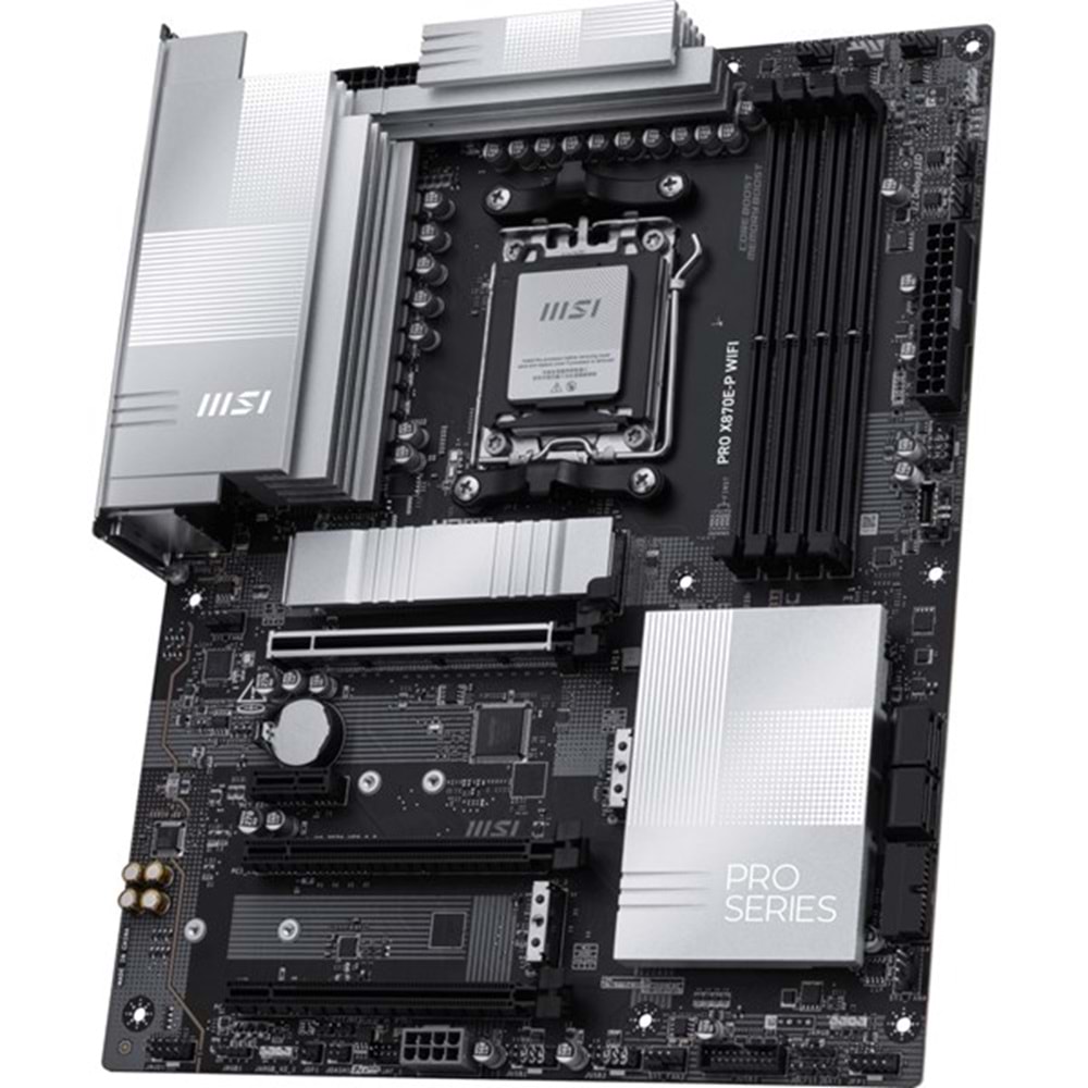 MSI PRO X870E-P WIFI-7 DDR5 8200MHZ(OC) HDMI DP PCIe 16X v5.0 AM5 ATX