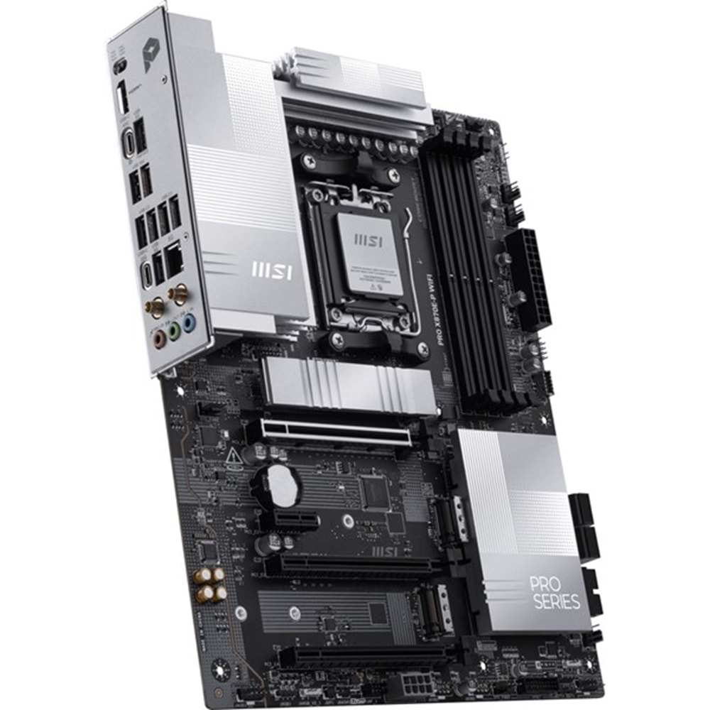 MSI PRO X870E-P WIFI-7 DDR5 8200MHZ(OC) HDMI DP PCIe 16X v5.0 AM5 ATX