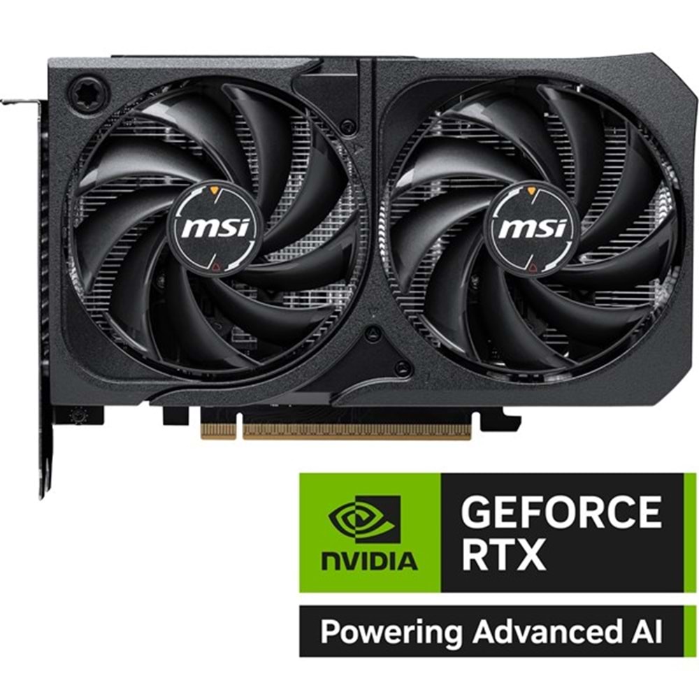 MSI RTX5060 8GB SHADOW 2X 128BİT GDDR7 HDMI DP PCIe 5.0