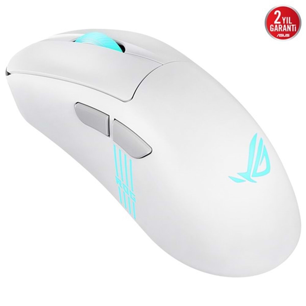 ASUS ROG KERIS II ORIGIN P722 90MP04A0-BMUA10 42000dpi KABLOSUZ GAMING MOUSE BEYAZ