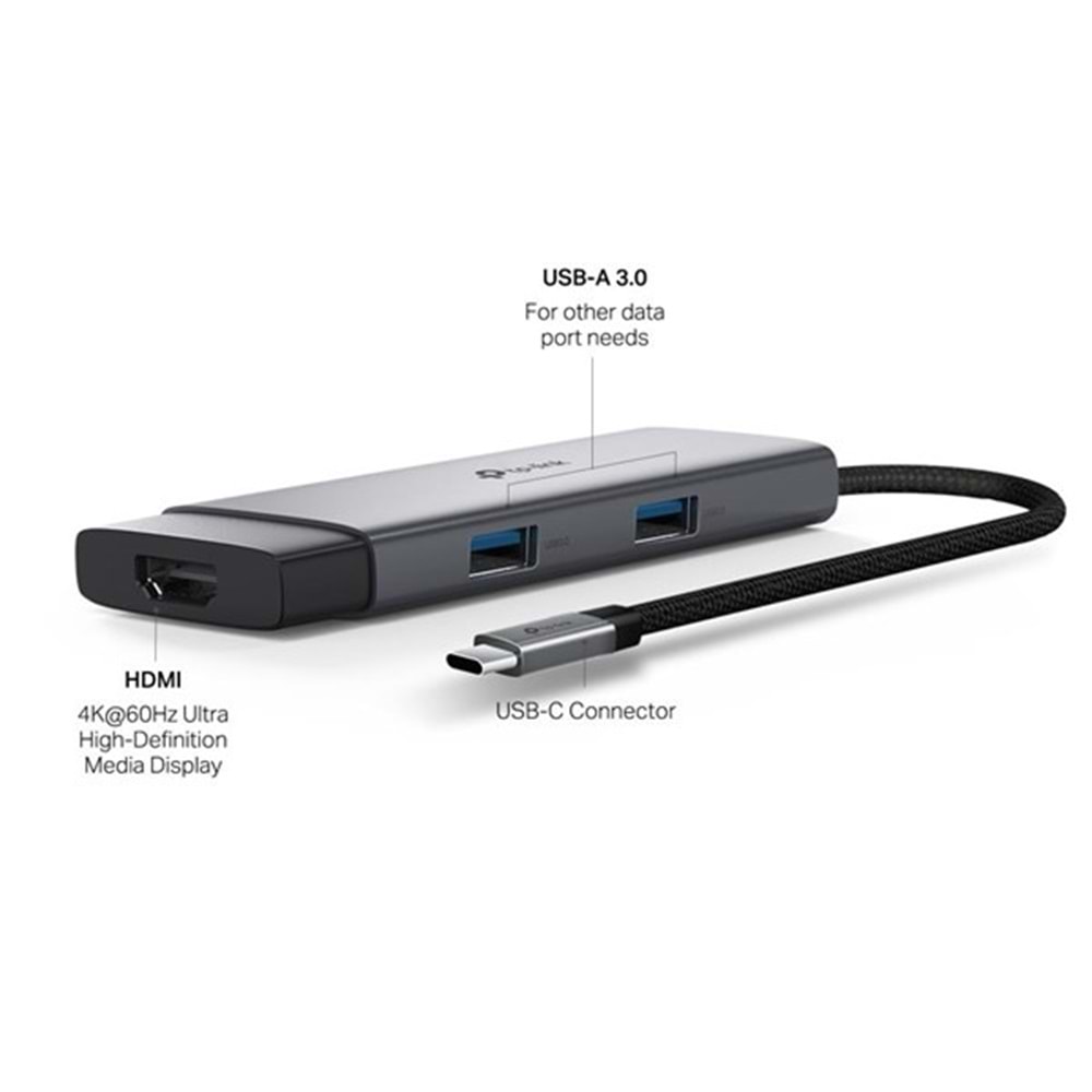 TP-LINK UH5020C USB Type-C 5-in-1 Hub 100W