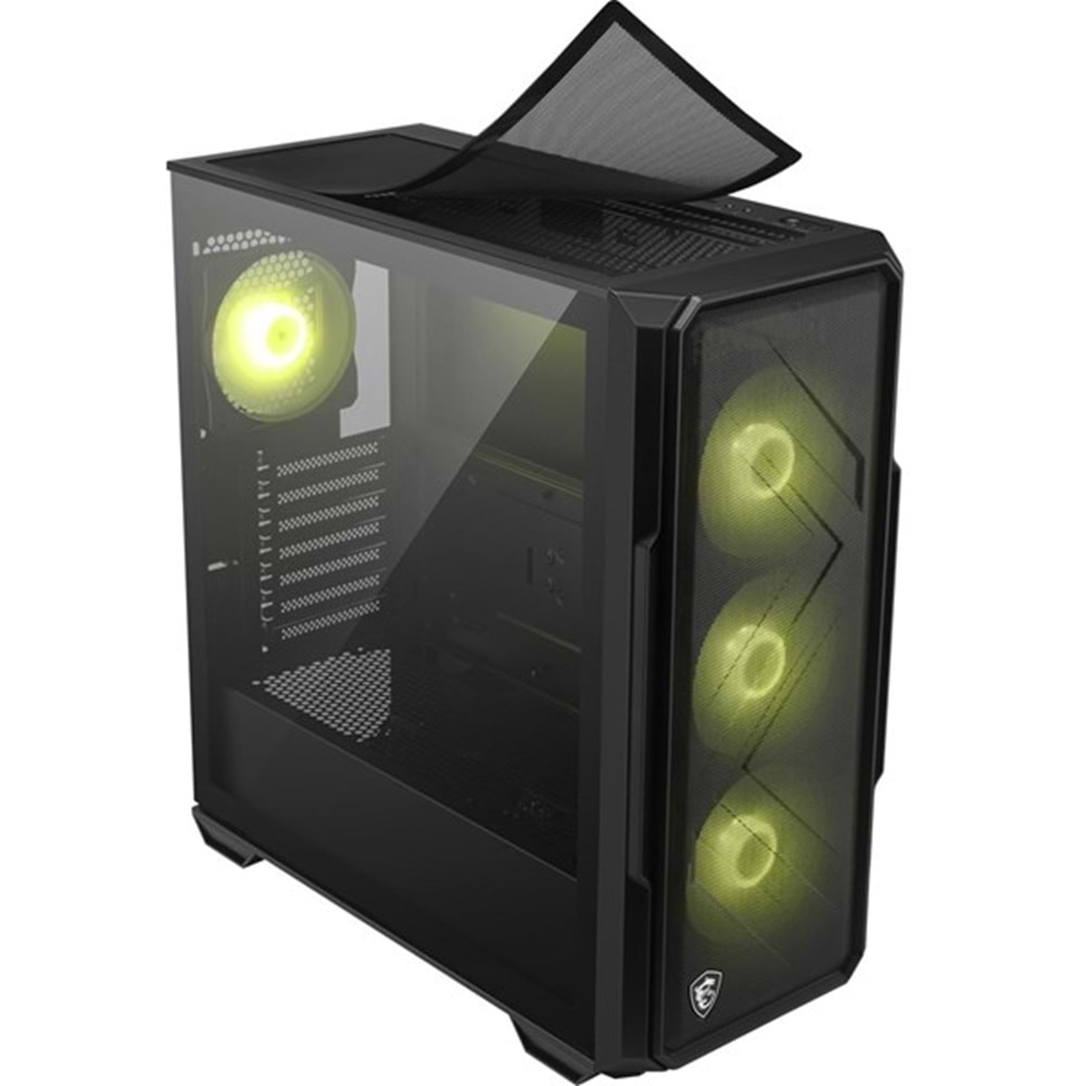 MSI MAG FORGE 340R AIRFLOW GAMING MID-TOWER PC KASASI 360MM SIVI SOĞUTUCU DESTEKLİ