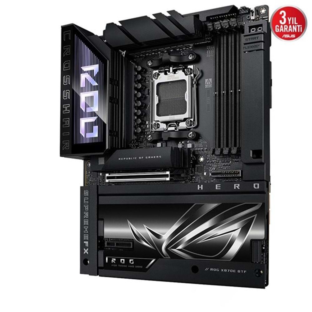 ASUS ROG CROSSHAIR X870E HERO BTF WIFI7 DDR5 HDMI-DP TYPEC PCIE 5.0 AM5 ATX