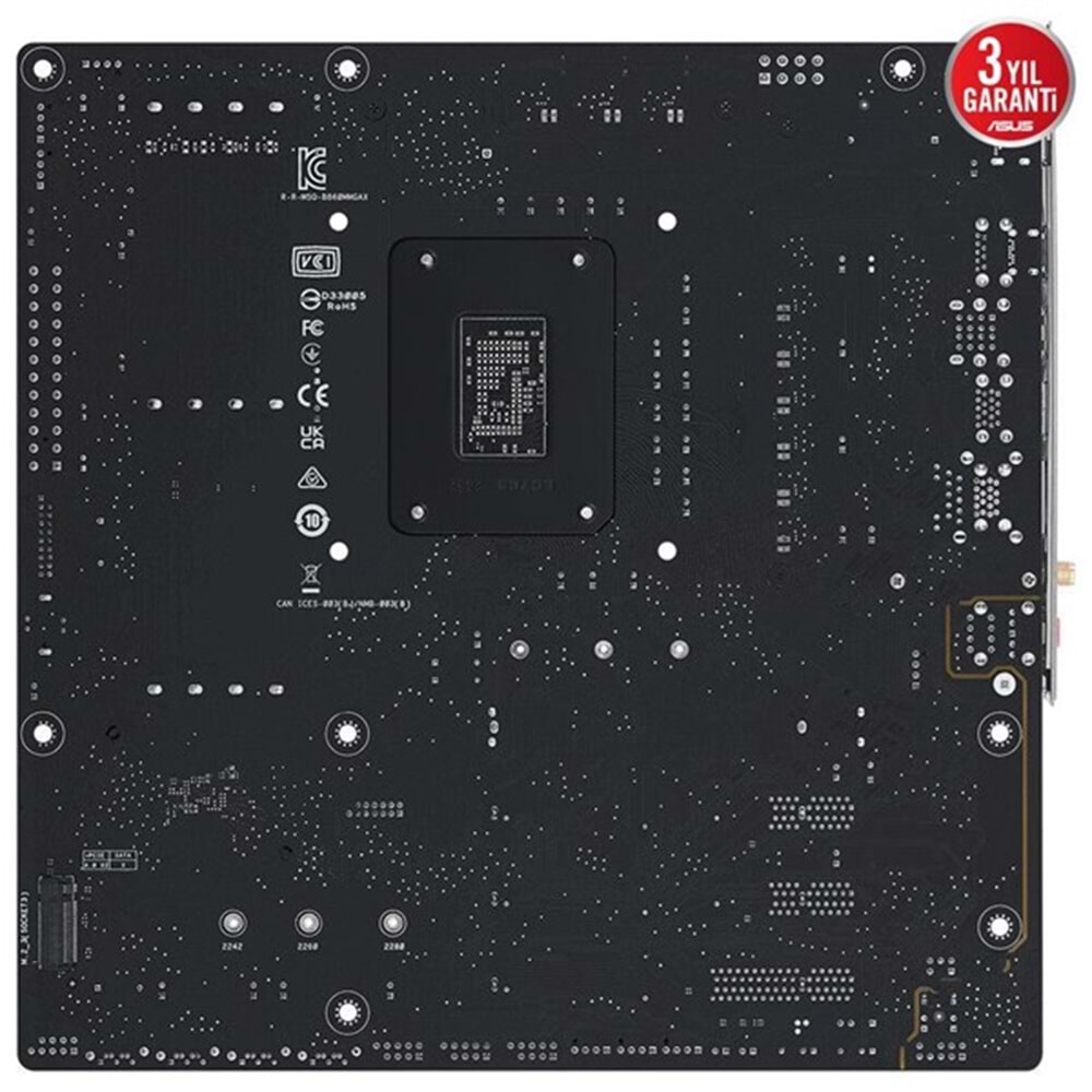 ASUS B860M MAX GAMING AX WIFI6 DDR5 HDMI-DP TYPEC PCIE 5.0 1851P MATX