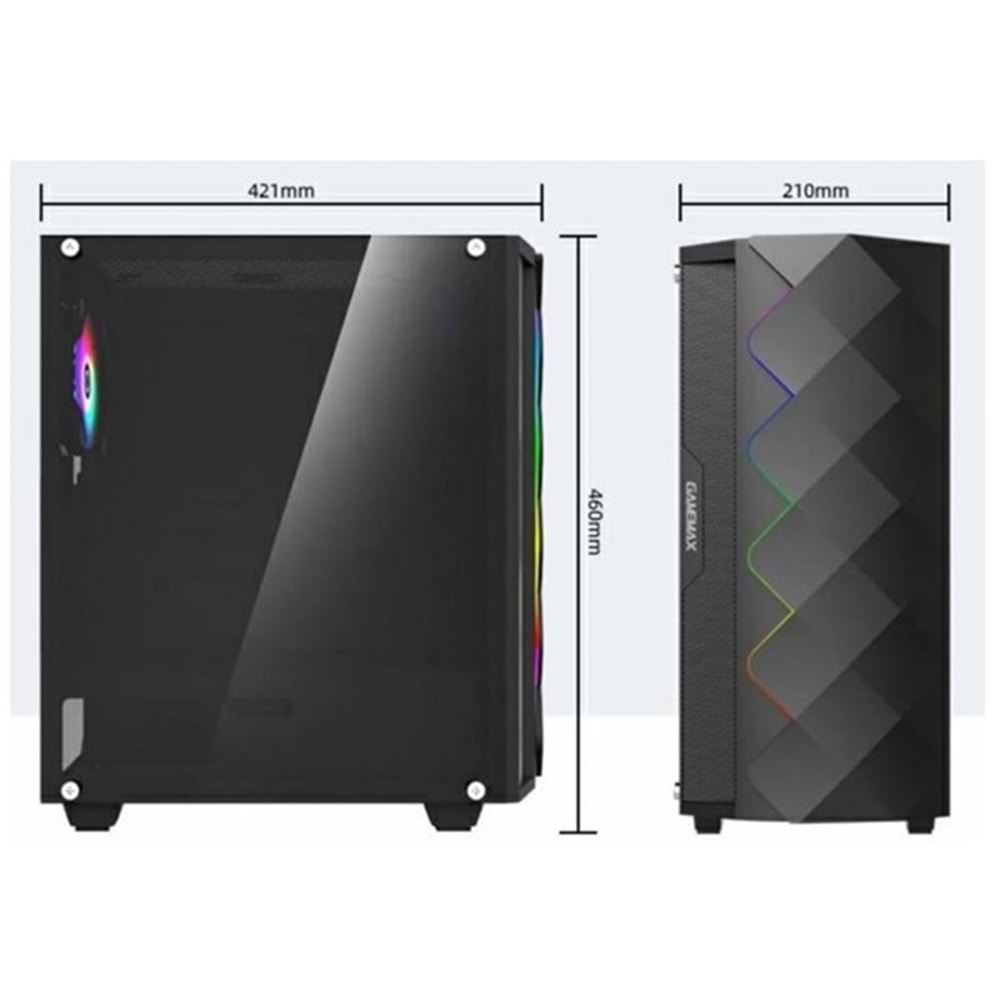 EXPER XCELLERATOR XC406 V2 CORE i5 13400F-32GB RAM-1TB NVME-8GB RTX4060-W11H GAMING PC 