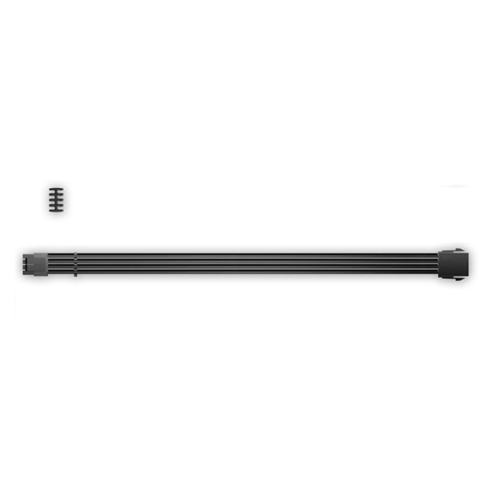 DEEPCOOL EC300-CPU8P-BK Standart Atx Ps2 Güç Kaynağı Uzatma Kablosu Yüksek Kaliteli 18Awg Fiber 300Mm
