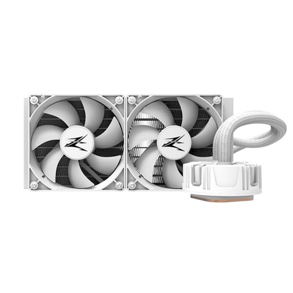ZALMAN 240MM RESERATOR5-Z24-WH RGB SIVI SOĞUTMALI AM5-1700P İŞLEMCİ FANI BEYAZ