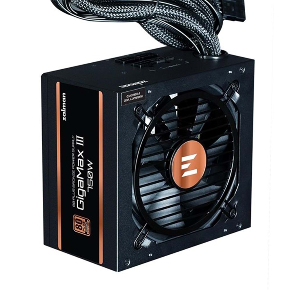 ZALMAN 750W 80+ BRONZE ZM750-GV3 PCIE 5.0 POWER SUPPLY