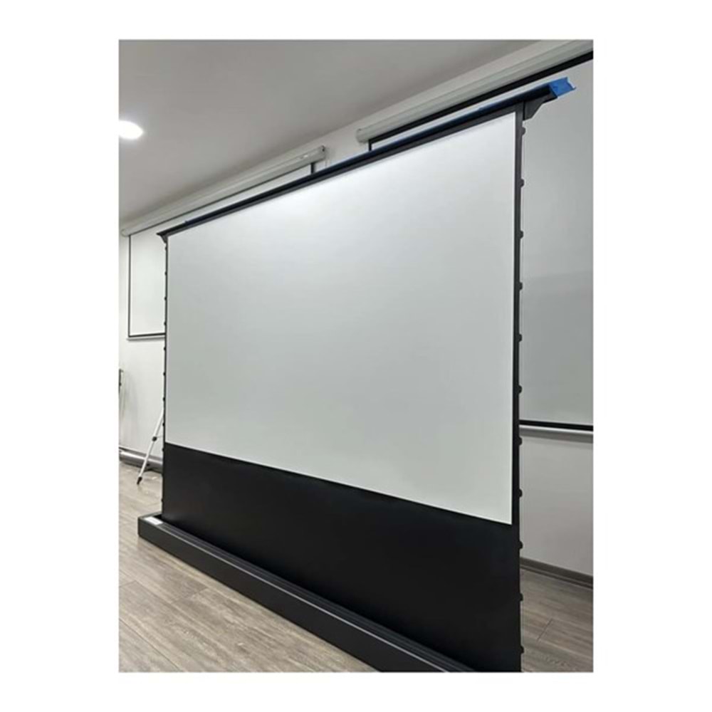 CODEGEN PEX-200 212x123 cm Taşınabilir Portatif Elektrikli Pull Up Floor Screen Projeksiyon Perdesi