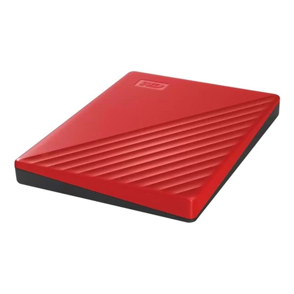 WD 2TB MY PASSPORT (THIN) RED WDBYVG0020BRD-WESN USB 3.0 HARİCİ DİSK KIRMIZI