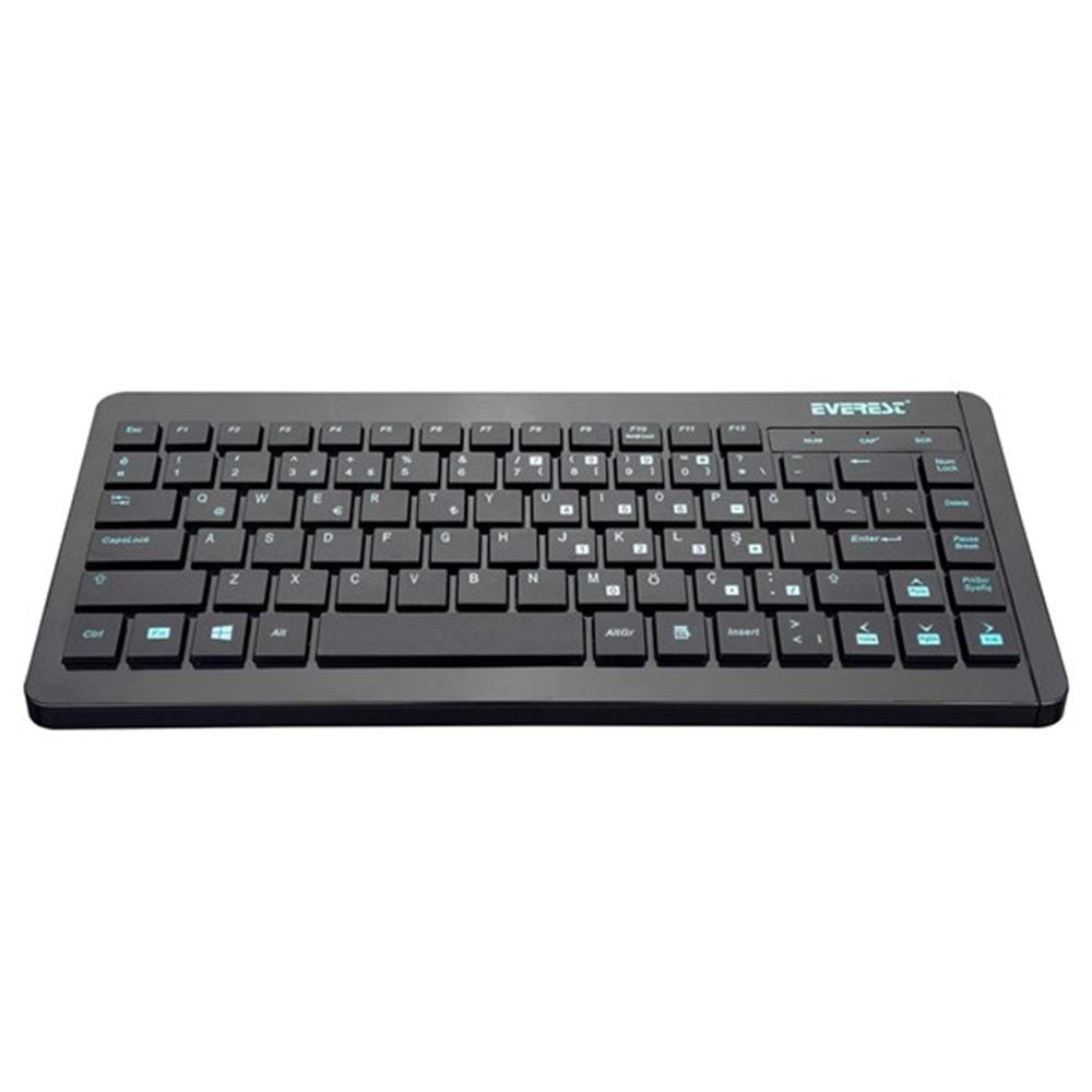Everest KB-410 Siyah USB Q Mini Klavye