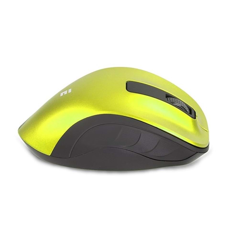EVEREST SM-360 Usb Yeşil 3D Optik Süper Sessiz Alkalin Pil Kablosuz Mouse