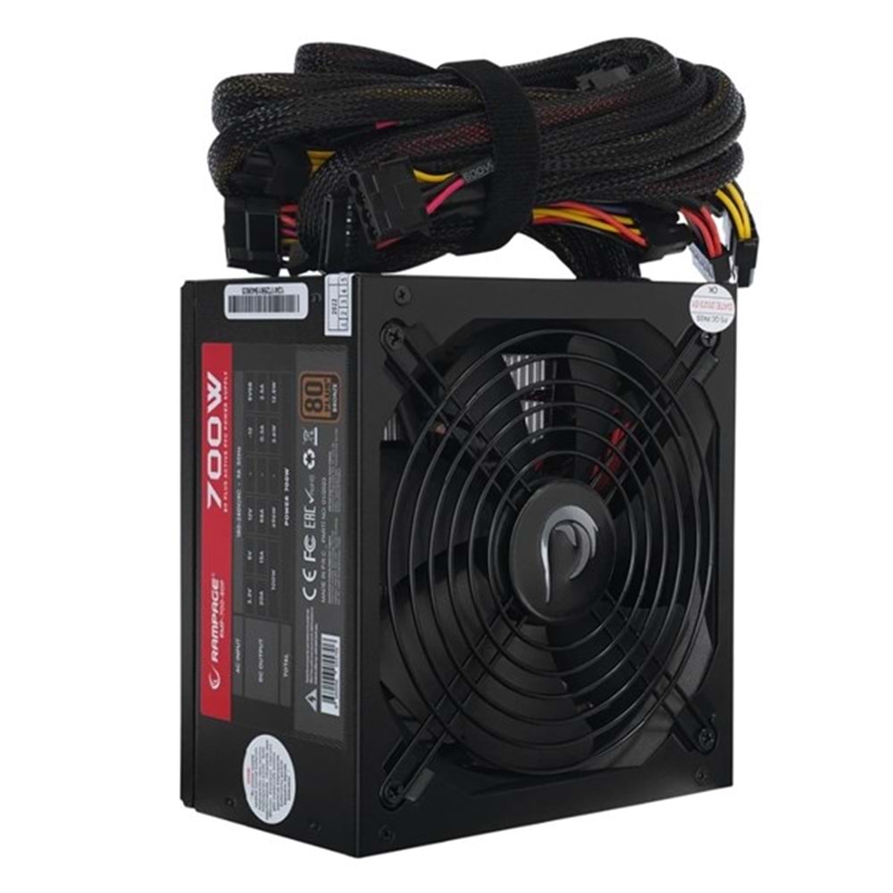 RAMPAGE 700W 80+ BRONZE RMP-700-80P POWER SUPPLY