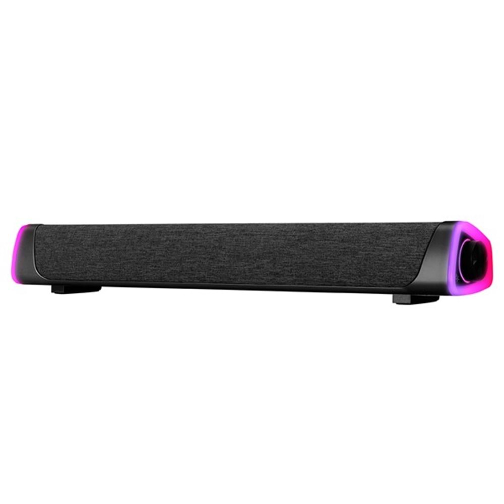 Mikado MD-SBT26 Siyah 3W*2 1200mAh Bluetooth,FM,TF Card Led Işıklı Soundbar Speaker