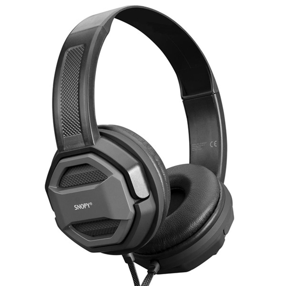 Snopy SN-101 BONNY Gri PC&Telefon Mikrofonlu Kulaklık