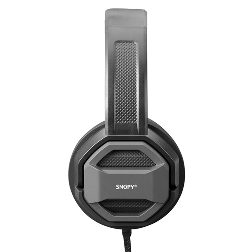 Snopy SN-101 BONNY Gri PC&Telefon Mikrofonlu Kulaklık
