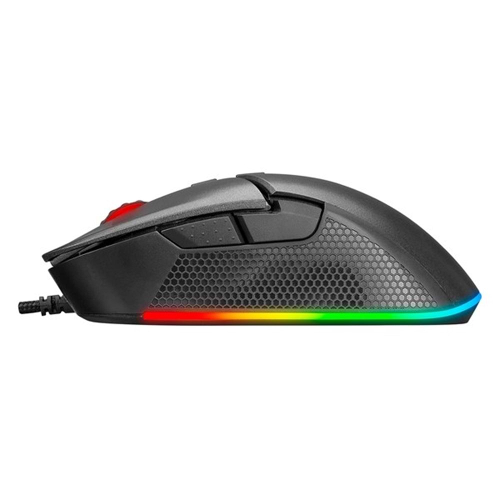 Everest SM-G05 X-RACER Usb Siyah 6400dpi RGB Ledli Gaming Oyuncu Mouse
