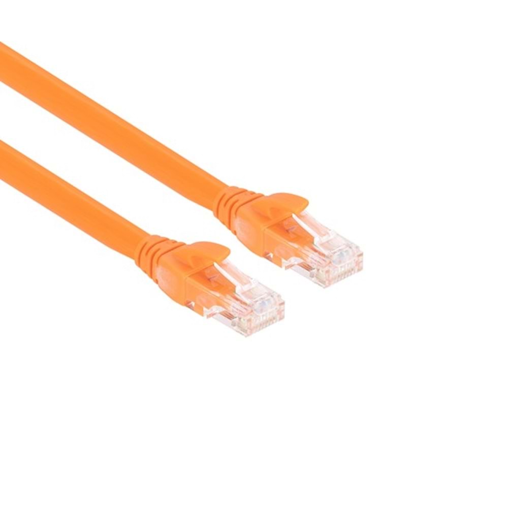 S-link SL-CAT606TR 0.6m Turuncu CAT6 Patch Kablosu