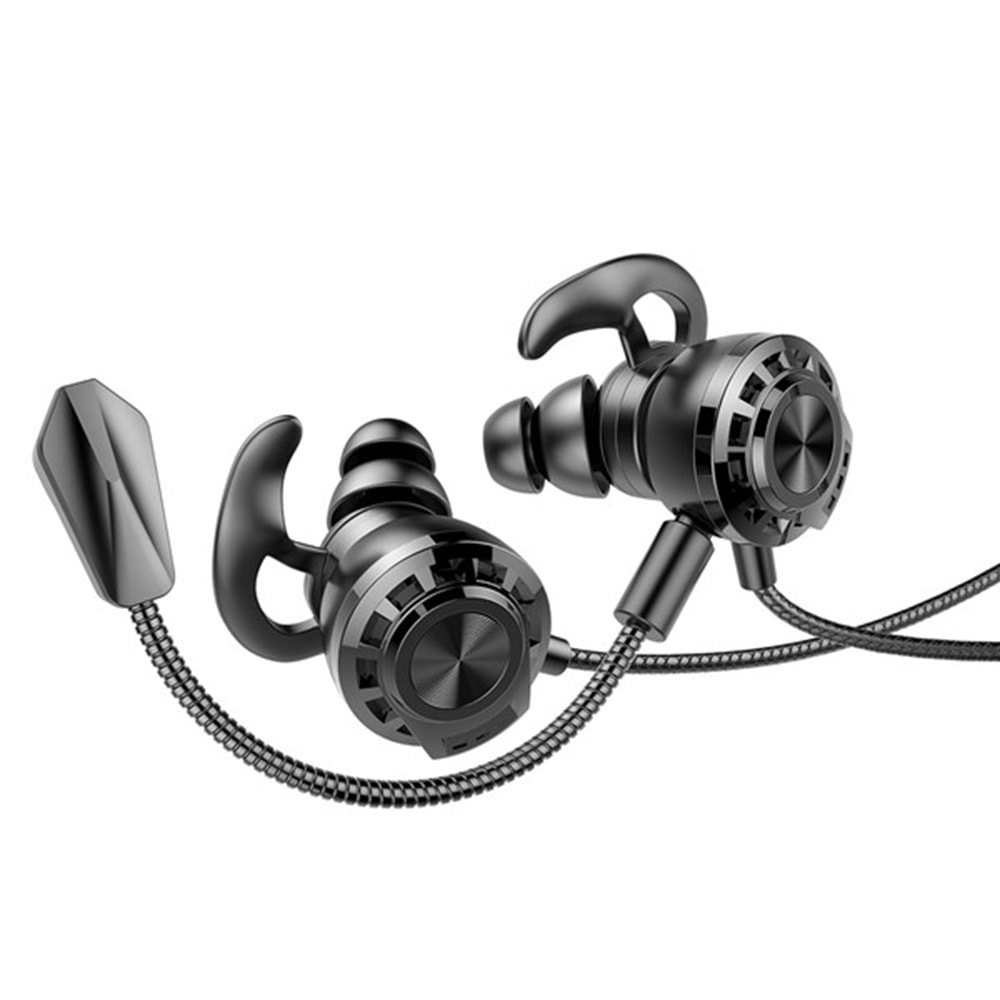 Rampage RM-K36 PROUD 3,5mm Gaming Siyah Kulak İçi Mikrofonlu Kulaklık