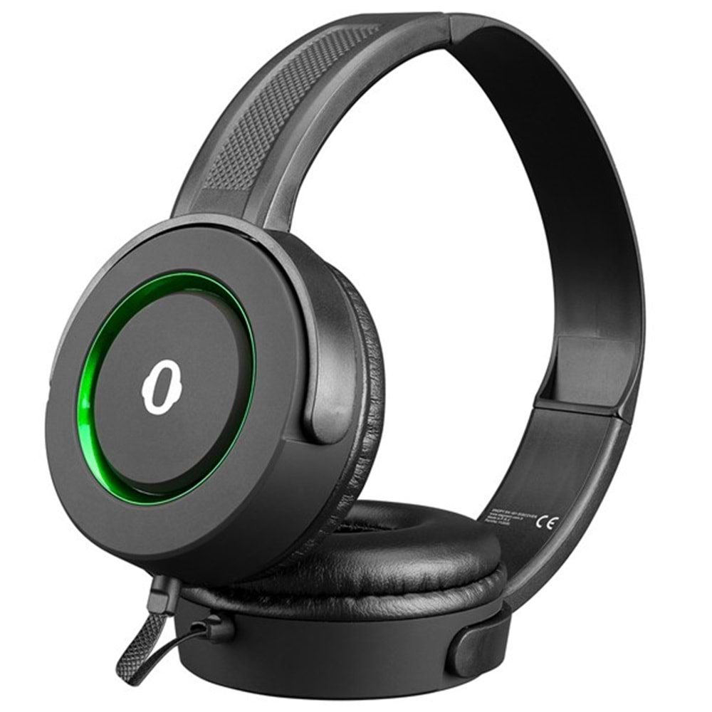 SNOPY SN-401 DISCOVER Yeşil Güçlendirilmiş Bass Etkili Mikrofonlu Kulaklık