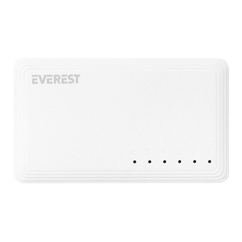 Everest EVERLINK ESW-515G 5 Port Gigabit Ethernet Masaüstü Ethernet Switch 