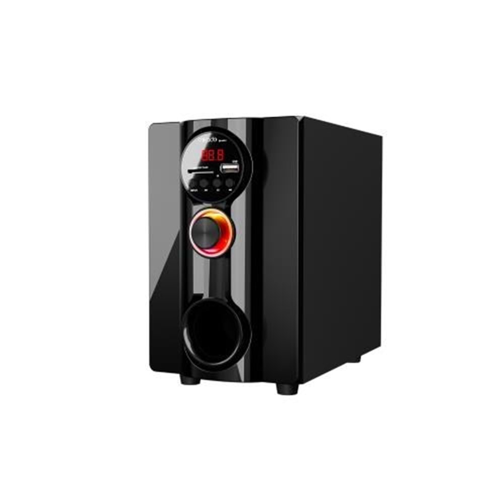 MIKADO MD-95BT 2+1 20W Siyah Multimedya FM/BT/SD/USB Speaker Hoparlör