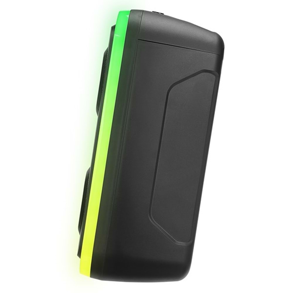 MIKADO MD-C18 Siyah 8W RGB Işıklı Taşınabilir Hoparlör