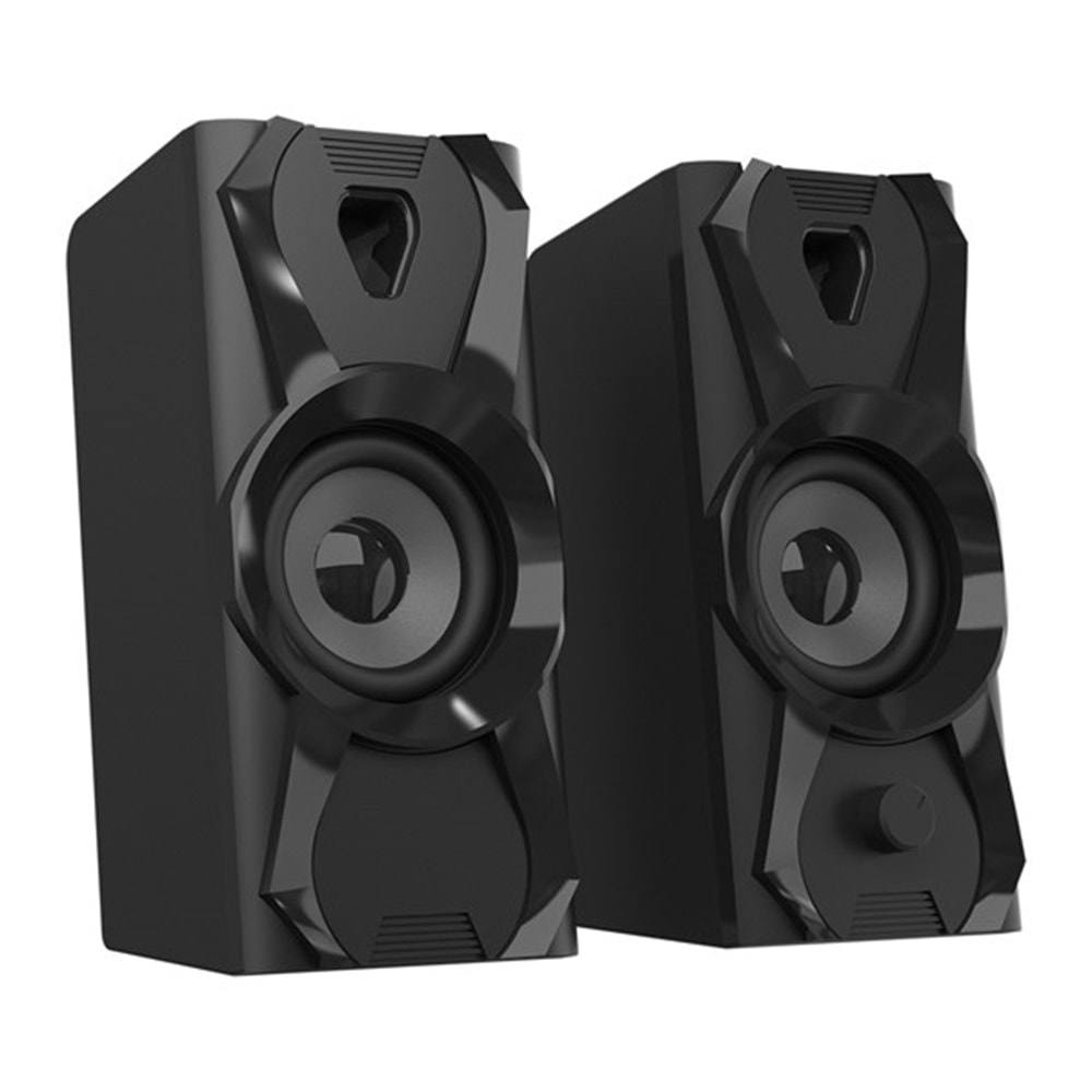 MIKADO MD-166 2.0 5W * 2 Siyah USB Speaker