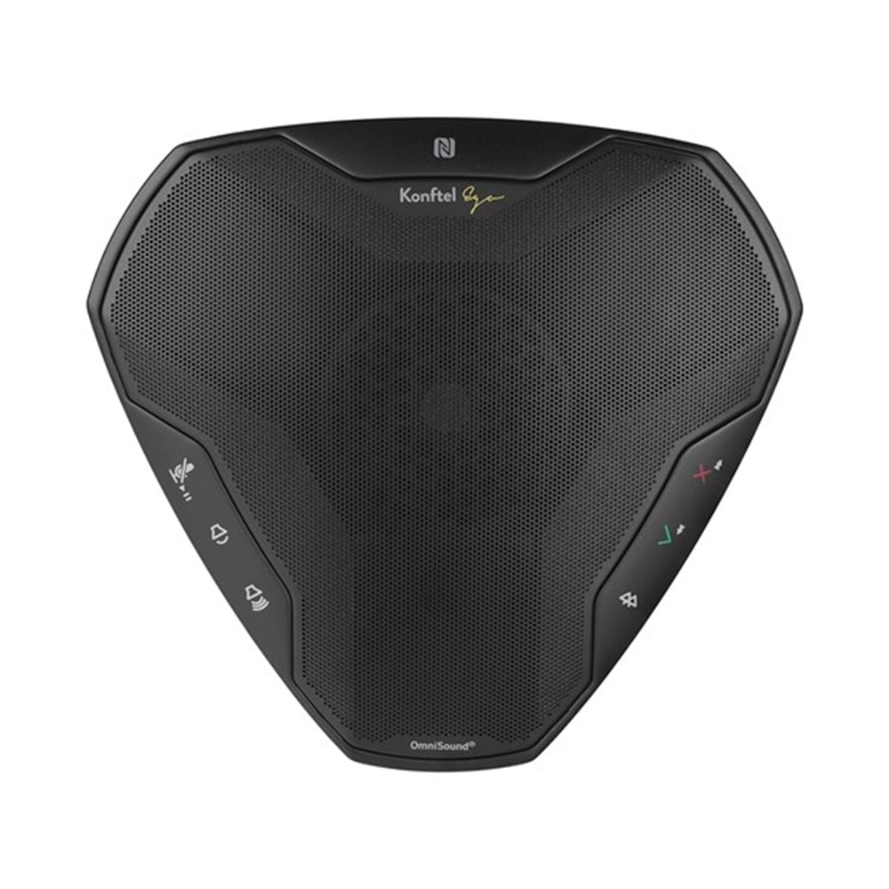 Konftel EGO Siyah 1000mAh BT/USB/AUX/LED Panelli Speaker Hoparlör