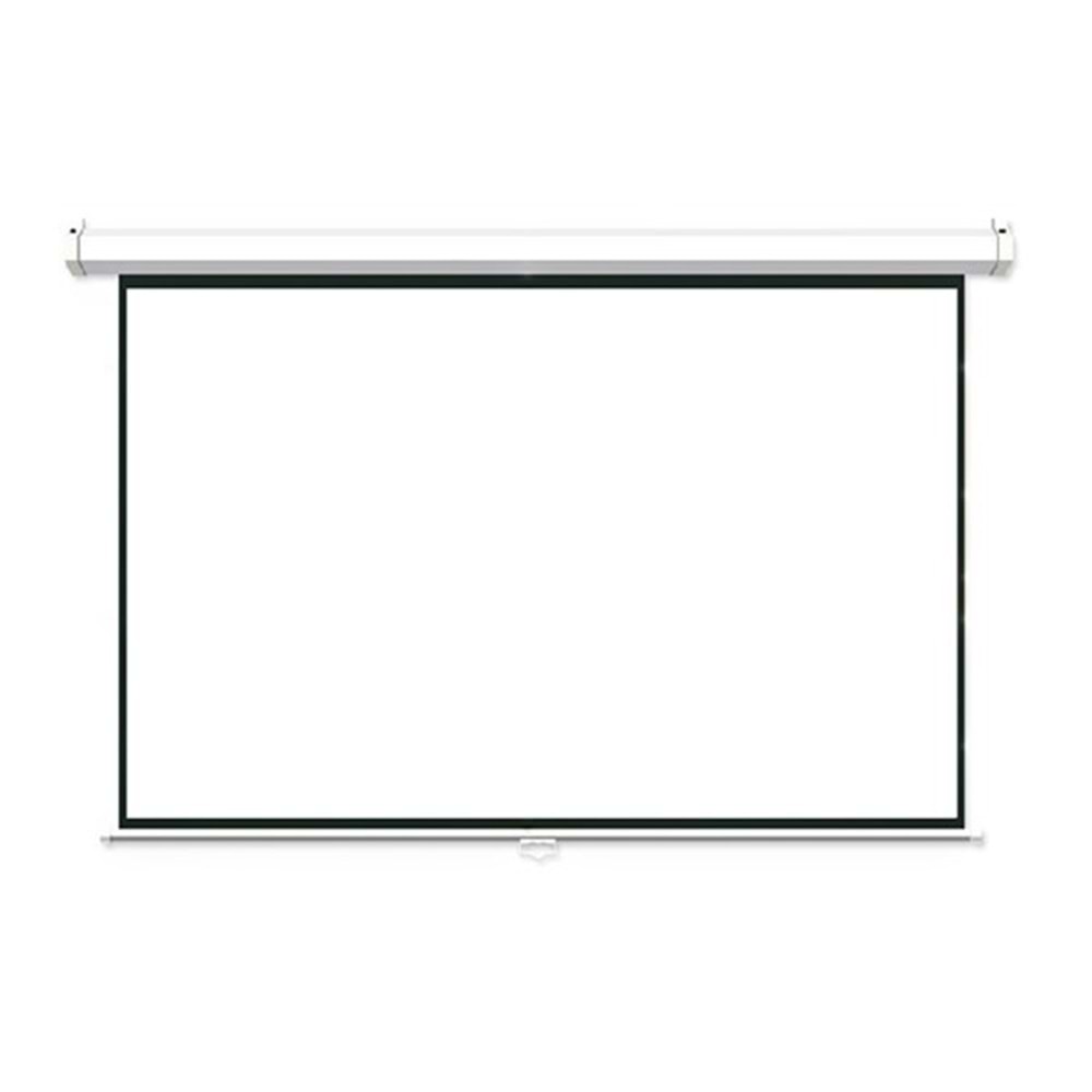 Everest MPP-200 200*200cm Arkası Siyah Fonlu Storlu Projeksiyon Perdesi