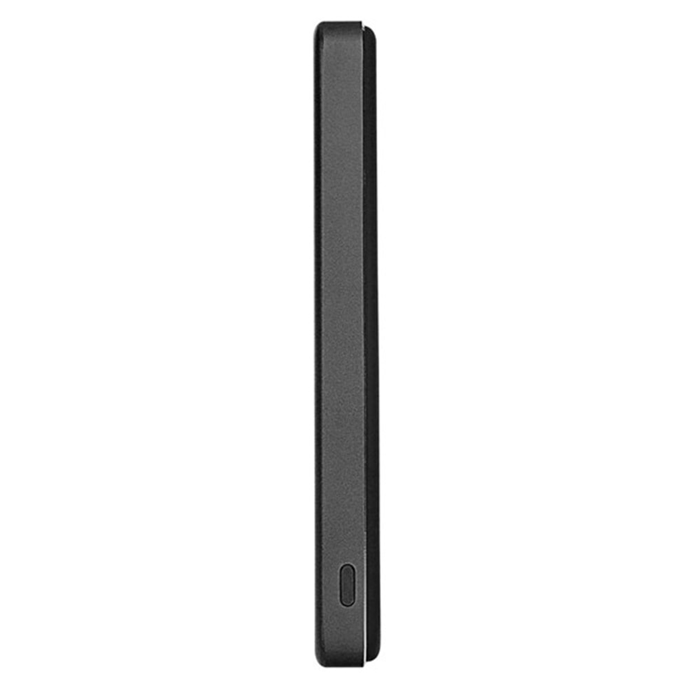 S-LINK MG105 5000mAh PD20W Magsafe 15W Kablosuz Type-C Siyah Taşınabilir Metal Şarj Cihazı Powerbank