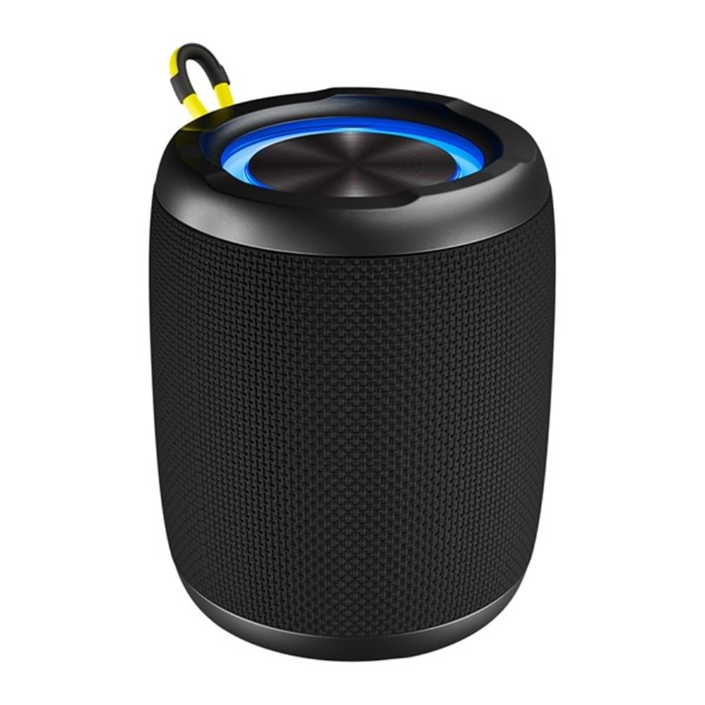 MIKADO MD-60BT Spica Siyah 13W 1800mAh BT/TF/USB/ECO Led Işıklı Speaker