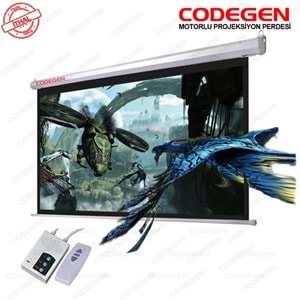 CODEGEN EX30 300x225 Motorlu Projeksiyon Perdesi