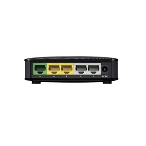 ZyXEL 5port GS-105S v2 GIGABIT Yönetilemez Switch Masaüstü