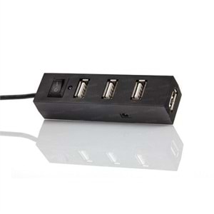 DARK DK AC USB241 4port USB 2.0 Siyah USB Çoklayıcı Hub Anahtarlı